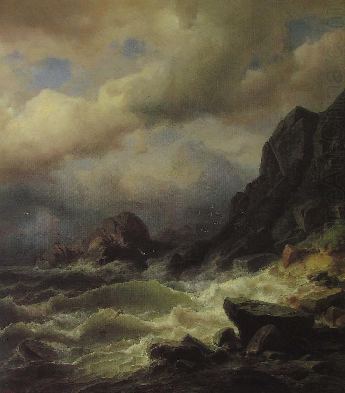 Sturm an der Kuste, Friedrich Stahl